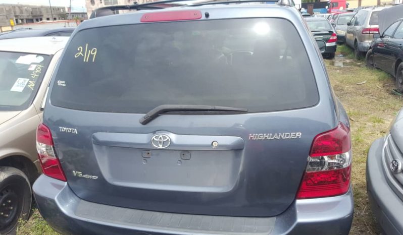 Toyota Highlander 4WD 2006 full