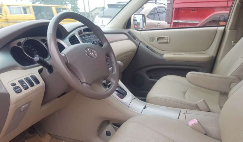 Toyota Highlander 2005 full