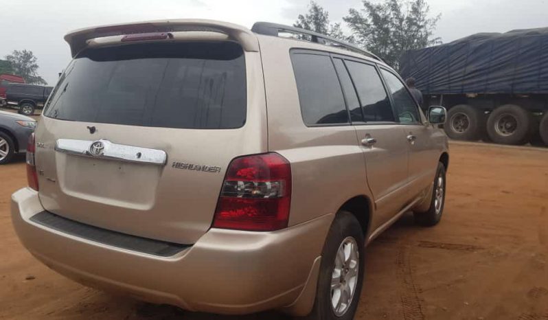 Toyota Highlander 2005 full