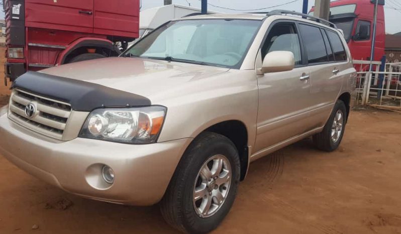Toyota Highlander 2005 full