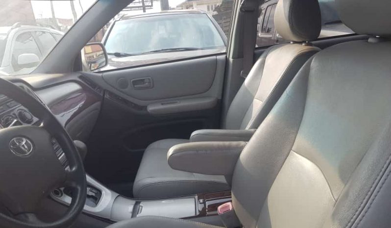 Toyota Highlander 2004 Silver full