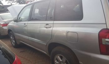 Toyota Highlander 2004 Silver full