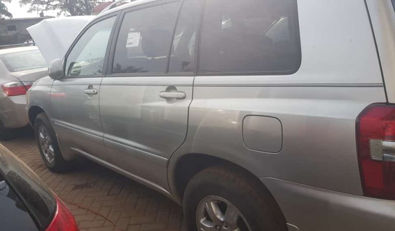 Toyota Highlander 2004 Silver full