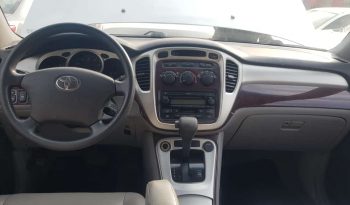 Toyota Highlander 2004 Silver full