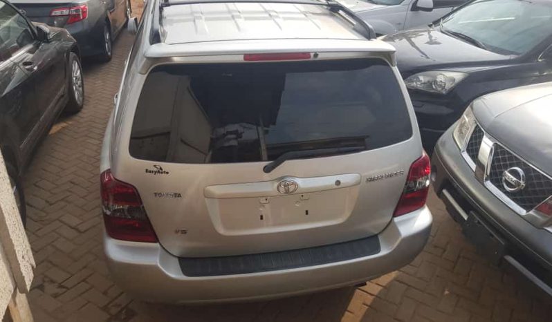 Toyota Highlander 2004 Silver full