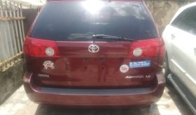 Foreign Used 2008 Toyota Sienna